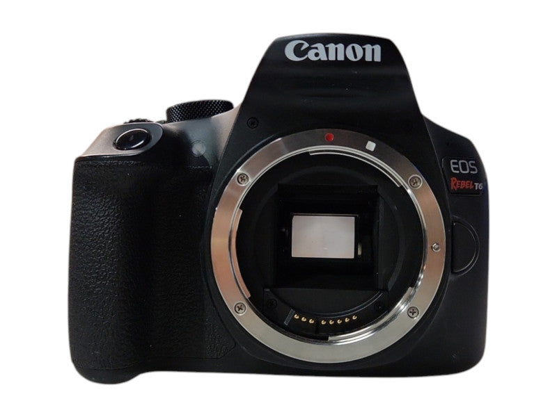 Canon EOS Rebel T6 24.1MP Digital SLR DSLR Camera, Body Only, READ