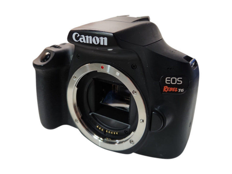 Canon EOS Rebel T6 24.1MP Digital SLR DSLR Camera, Body Only, READ