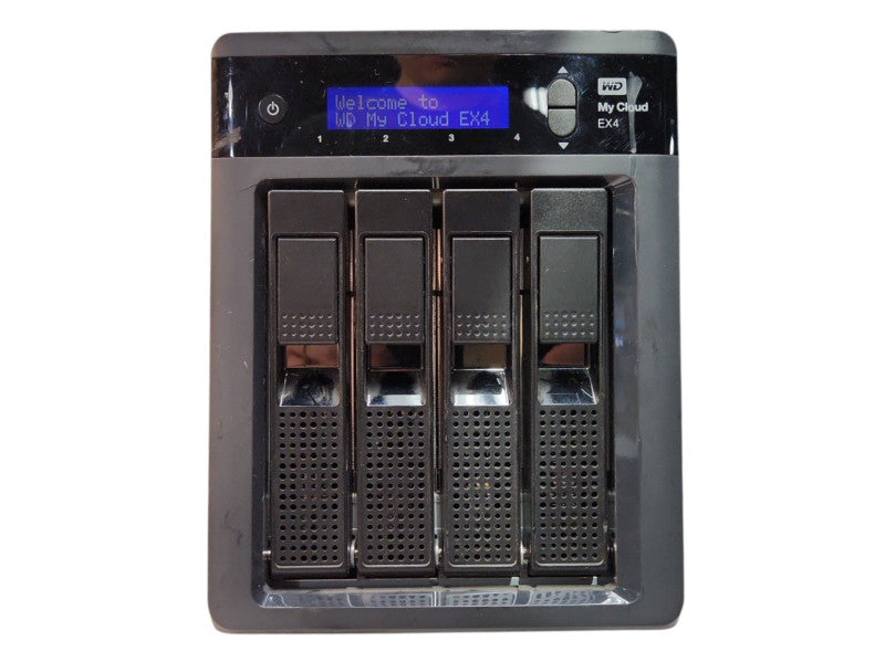 Western Digital My Cloud Ex4 NAS 4 Disk Drive Bay, No HDD, READ