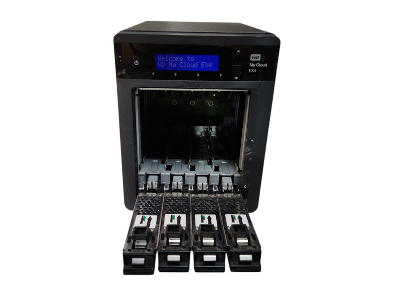 Western Digital My Cloud Ex4 NAS 4 Disk Drive Bay, No HDD, READ
