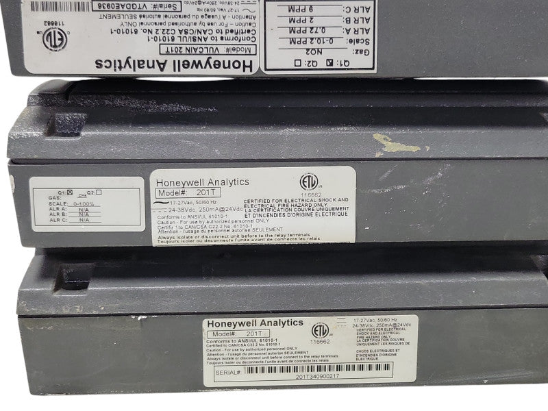 Honeywell Vulcain 201T Gas Detectors, READ _