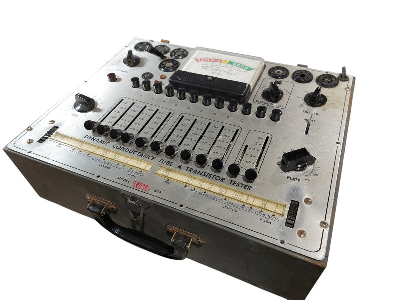 Vintage Vacuum Tube EICO M666 Dynamic Conductance Tube & Transistor Tester  =