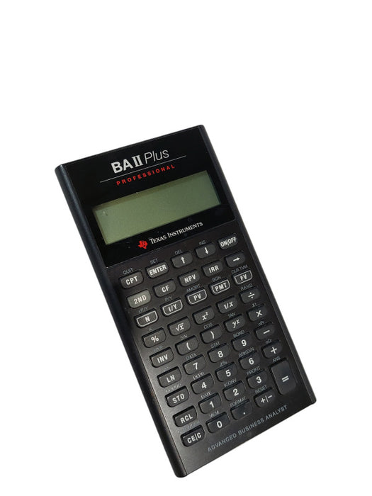 TexasInstruments BA2 Plus Professional Advanced Business Analyst Calculator =