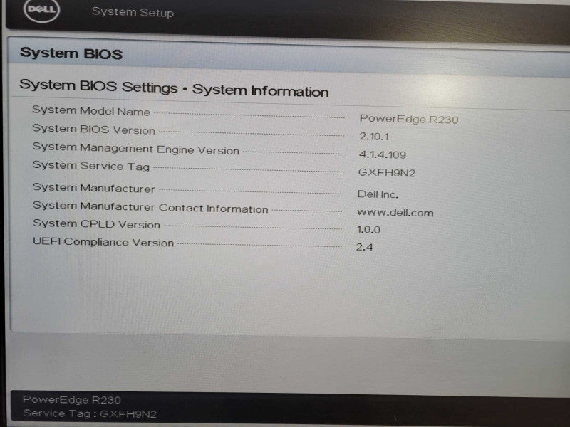 Dell PE R230 2x 3.5", 1x Xeon E3-1220 v5 3.00GHz, 16GB DDR4, PERC H330 !