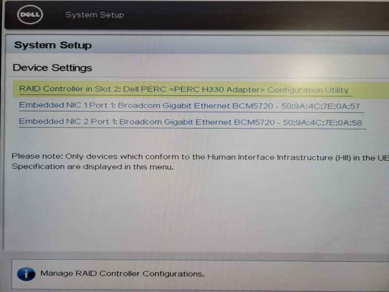 Dell PE R230 2x 3.5", 1x Xeon E3-1220 v5 3.00GHz, 16GB DDR4, PERC H330 !