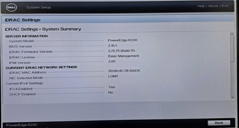 Dell PowerEdge R230 1U SFF | Xeon E3-1220 v5 @3.00GHz, 16GB DDR4, H330 RAID
