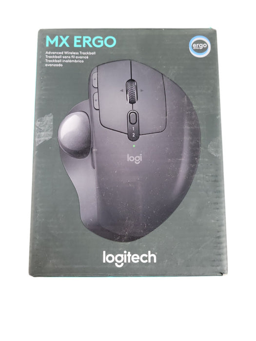 Logitech MX Ergo Wireless Advanced Trackball Mouse New Open Box !