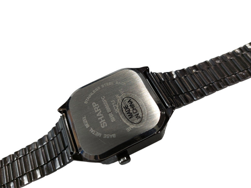Sharp Accutime Watch Stainless Steel PC21J =