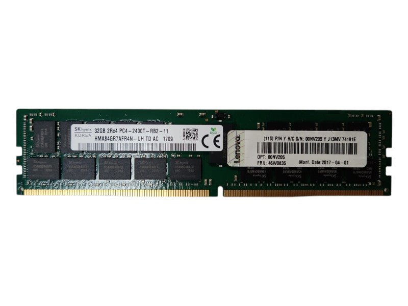 SK hynix 32GB 2Rx4 PC4-2400T-RB2, DDR4, Server RAM Q
