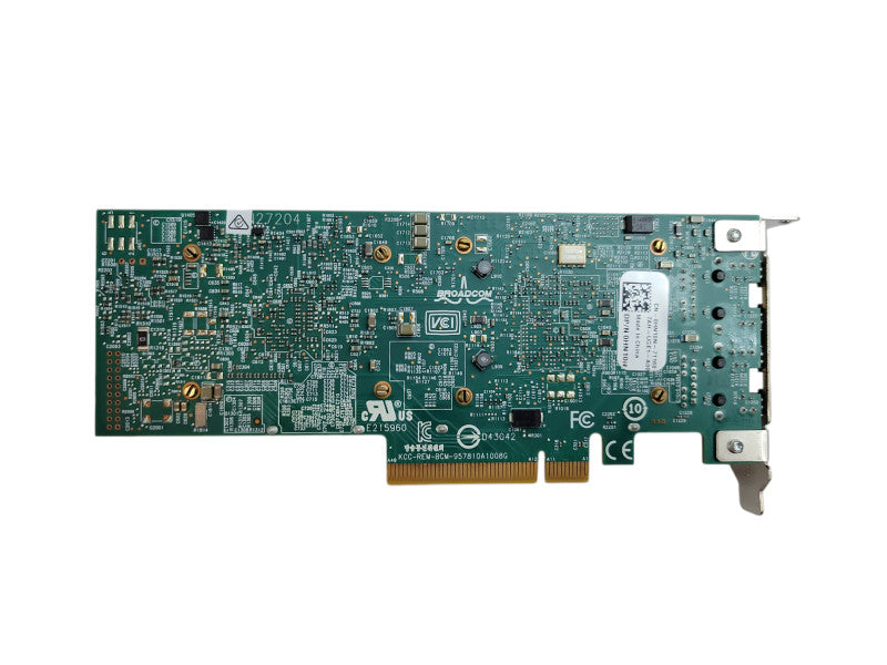 Dell Broadcom Dual-Port 10GbE Ethernet PCIe Network Adapter 0HN10N %