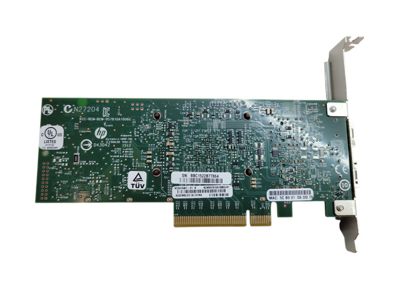 HP 530SFP+ Dual Port 10Gb SFP+ 652501-001 656244-001 652503-B21 LFF %