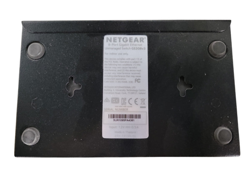 NETGEAR GS308 v3 8-Port Gigabit Ethernet Unmanaged Switch !