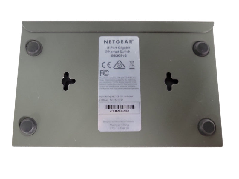 NETGEAR GS308 v2 8-Port Gigabit Ethernet Unmanaged Switch !