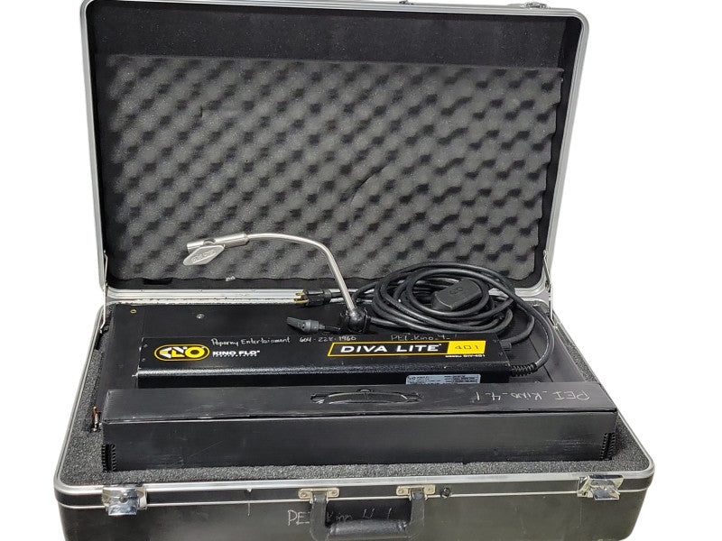 Kino Flo Diva-Lite 401 Travel Kit With Travel Case, READ _