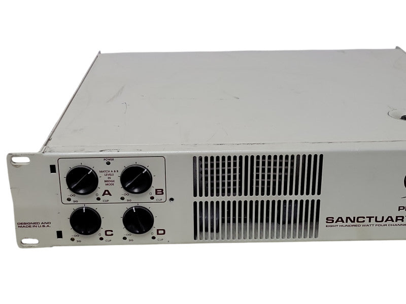 Peavy Sanctuary Series SA-4200 800W Four Channel Power Amp w/ Auto Delay _