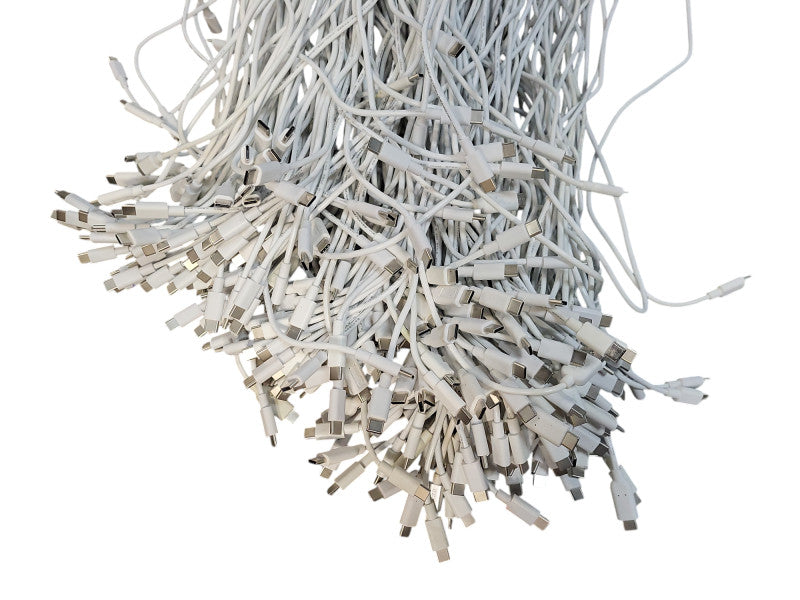 USB-C Cable 3ft USB-C to USB-A white 9.4kg/20.8lb $