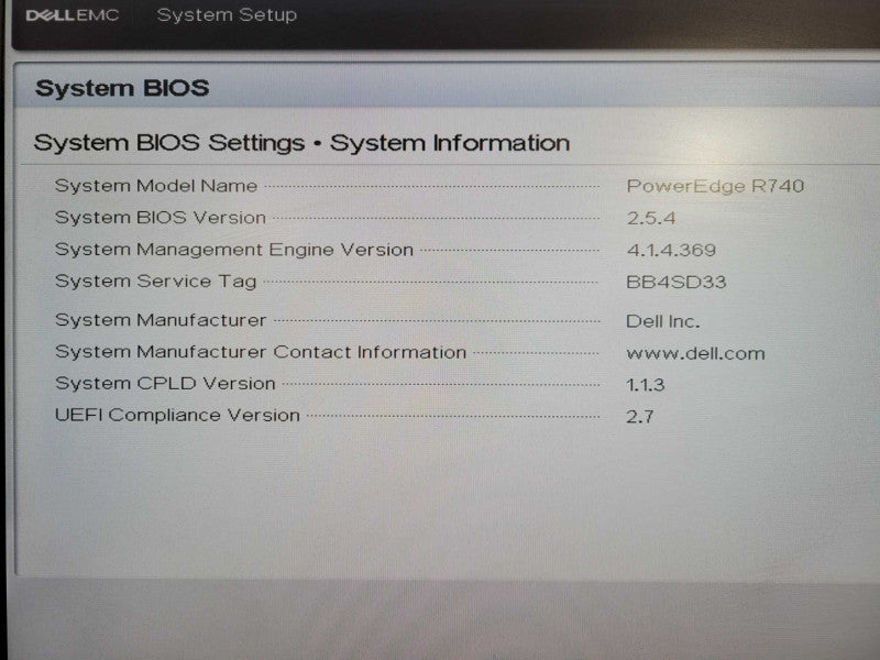 Dell PE R740 8x 3.5", Xeon Silver 4110 @ 2.10GHz, 64GB RAM, No HDD, H730P !