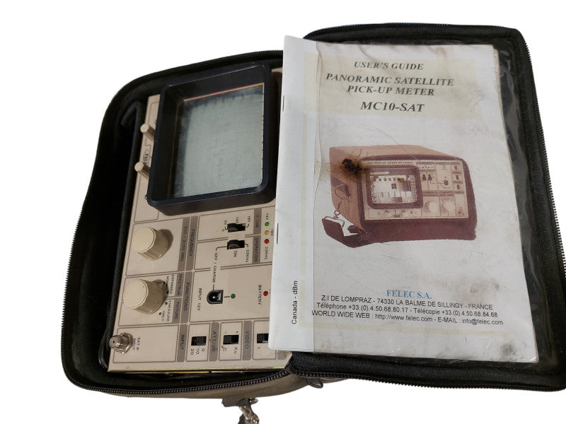 Felec Annecy-France Panaramic Satellite Pick-Up Meter MC10-SAT =