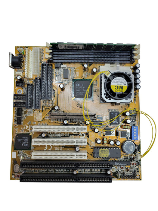 Intel Pentium MMX @ 233MHz Gigabyte GA-5AA 32MB RAM %