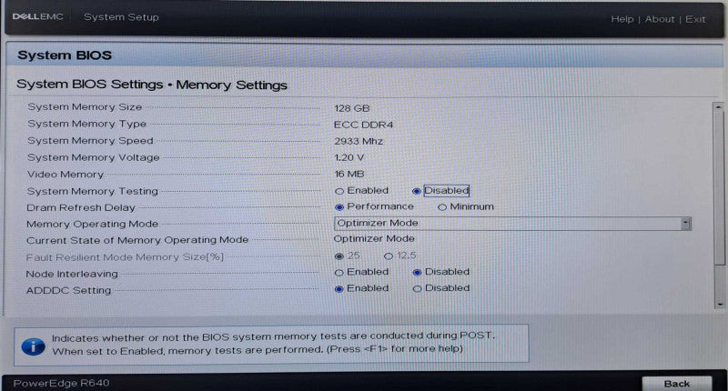 Dell R640 1U Server | 2x Xeon Gold 6226 @2.70GHz 12C, 128GB DDR4, 10GBase-T