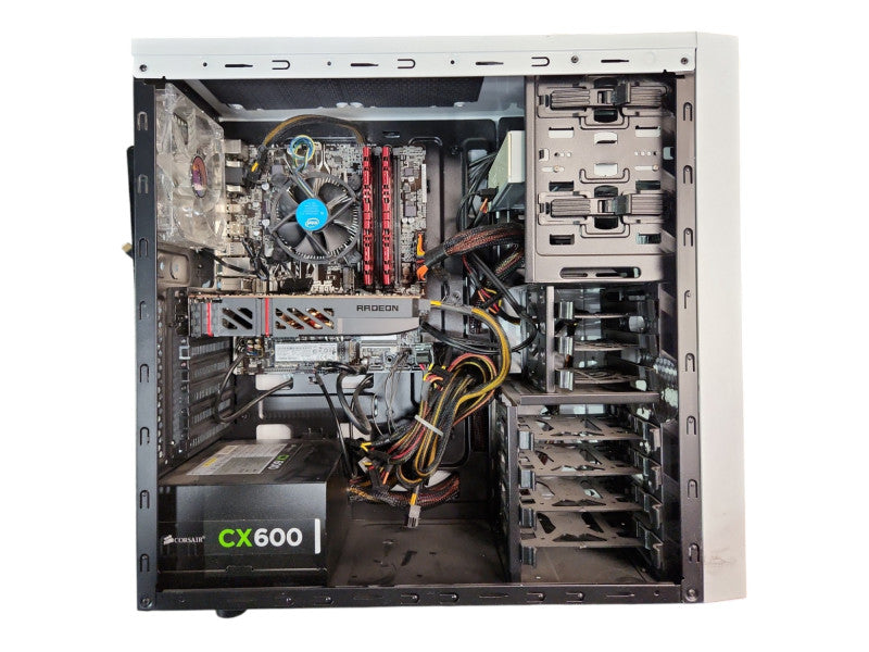 Custom PC/ ASUS PRIME B250M-A, i5-7400, 16GB DDR4, 256GB NVMe, R9 200
