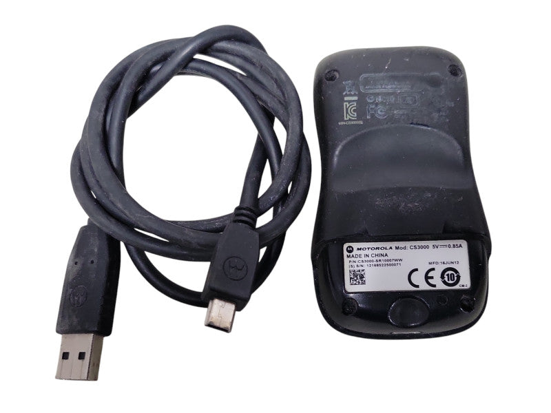 Symbol Motorola CS3000-SR10007WW Handheld Scanner 1D Barcode w/ USB Cable Q_