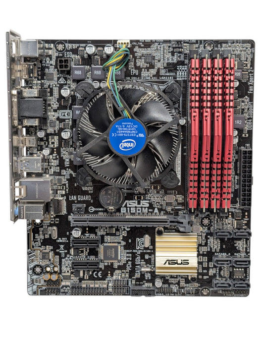 ASUS B150M-A Intel Core i5-6600 & 16GB RAM Combo  -