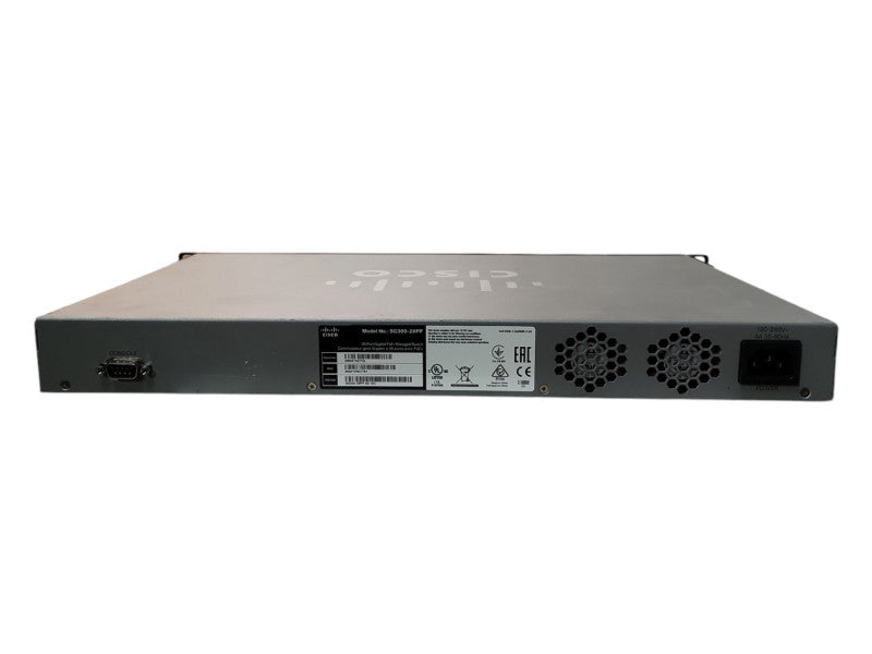 Cisco SG300-28PP-K9 V03, 28-Port Gigabit PoE+ Managed Switch, 2x SFP