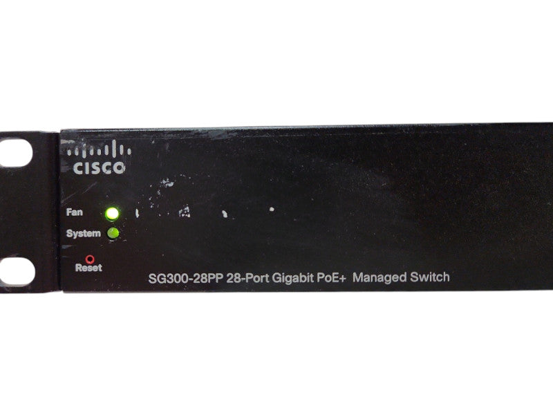 Cisco SG300-28PP-K9 V03, 28-Port Gigabit PoE+ Managed Switch, 2x SFP