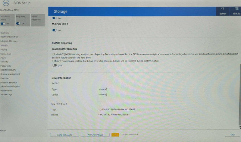 Dell OptiPlex Micro 7010 Core i7-13700T 16GB DDR4 256GB NVMe w/ ADAPTER _