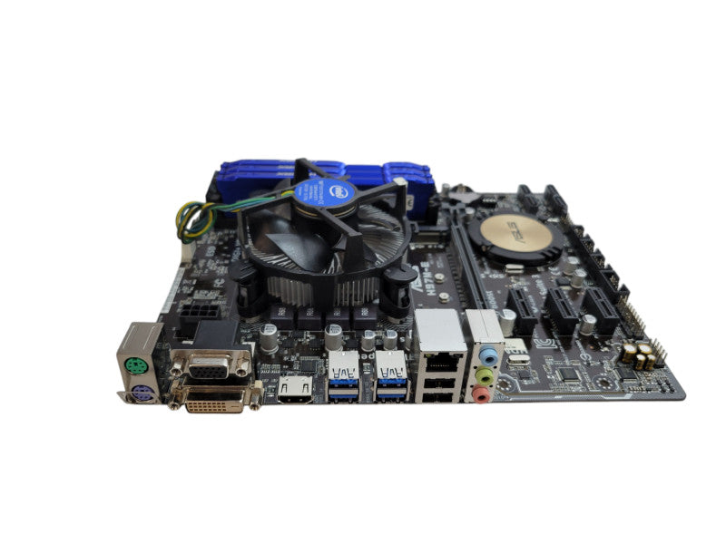 Intel Core i7-4790 ASUS H97M-E 12GB DDR3 + I/O Plate %