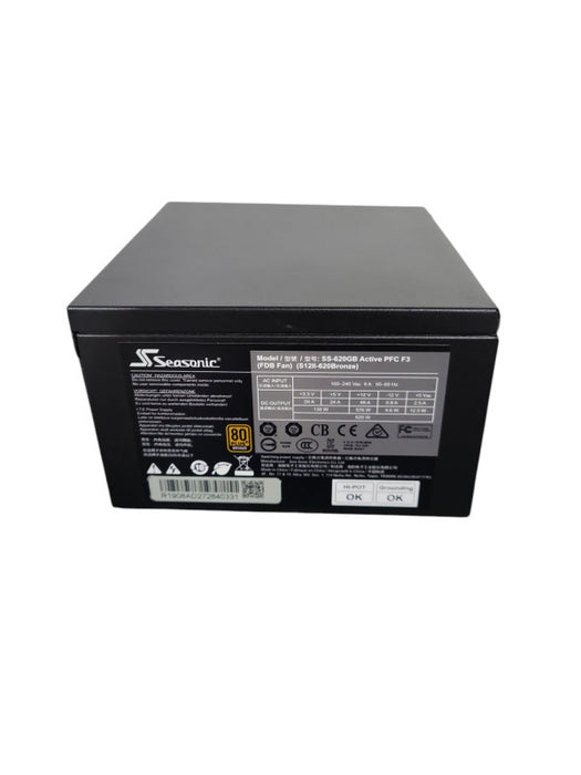Seasonic S12II 620 SS-620GB 620W 80+ Bronze ATX Desktop Power Supply !