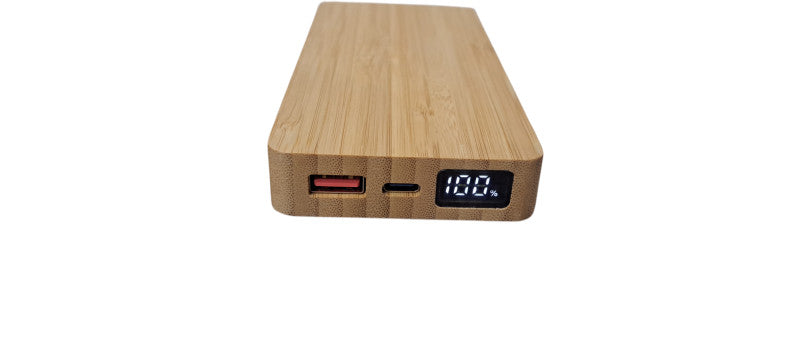 Ariel Bamboo FSC Wireless Power Bank | 10000mAh  Q