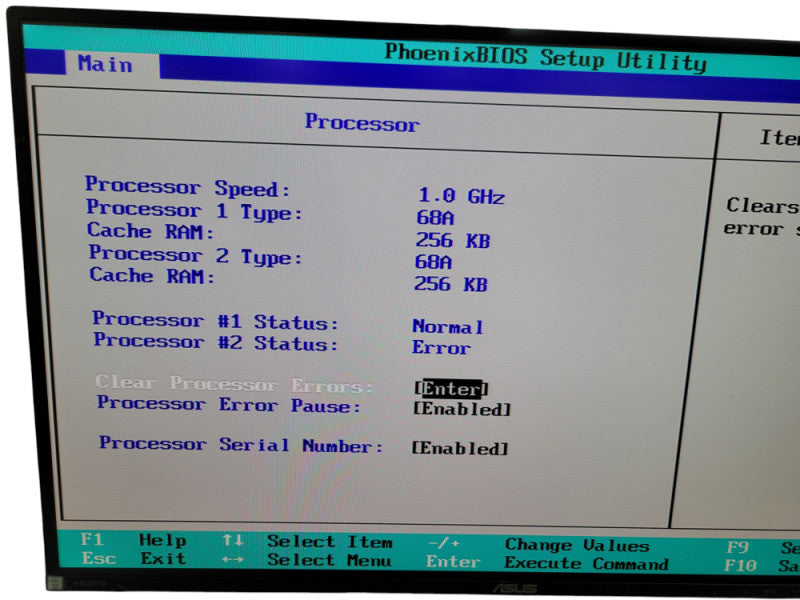 2x Intel Pentium III 1000Mhz [SL5FQ] Intel G7ESZ 1280MB RAM (READ) %