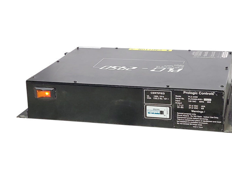 PROLOGIC CONTROLS PLC-2450 SWITCHING POWER SUPPLY, READ _