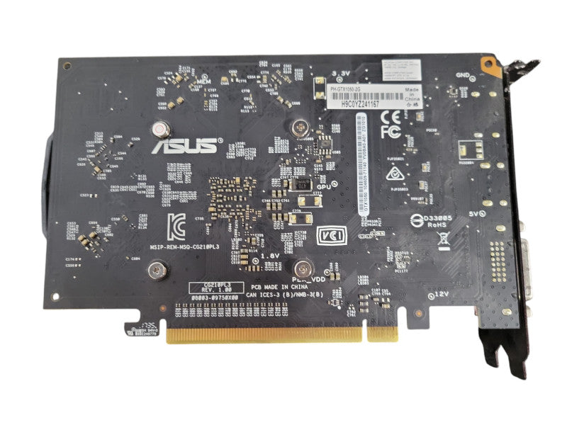 Asus NVIDIA GTX 1050 2GB GDDR5 Low Profile Graphic Card  !