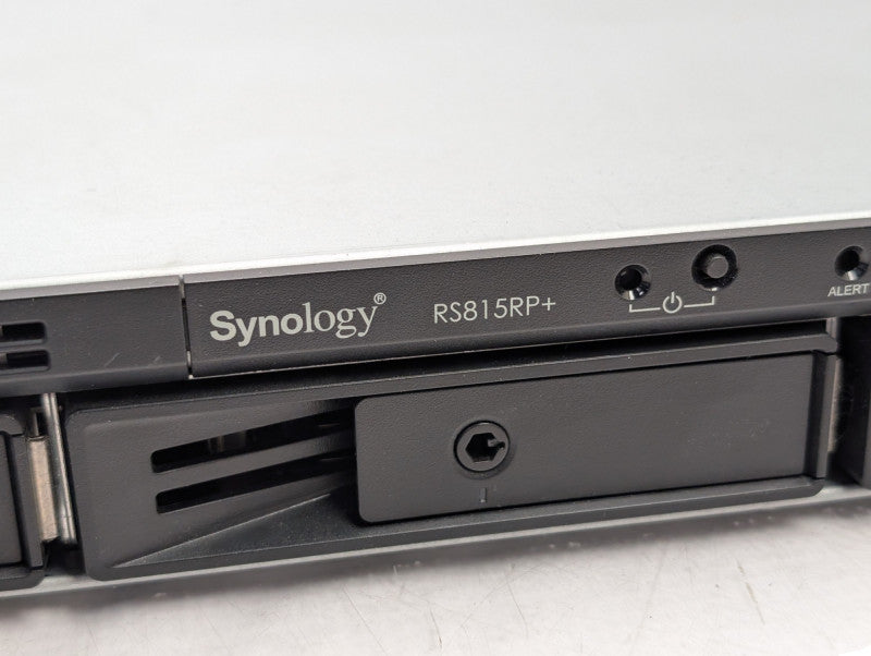 SYNOLOGY RACKSTATION RS815RP+ 4-BAY NAS SERVER READ  -
