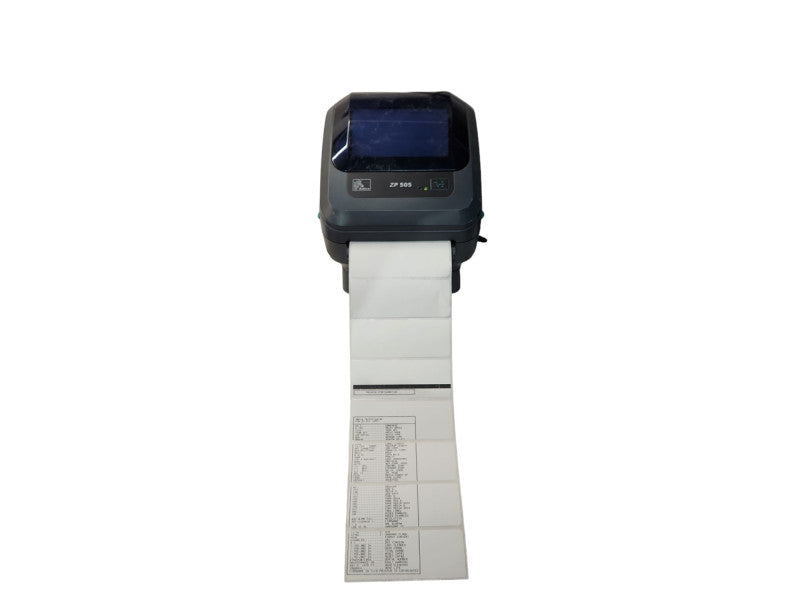 Zebra ZP505 Direct Thermal Label Printer w/ Power Supply Base ZP505-0503-00