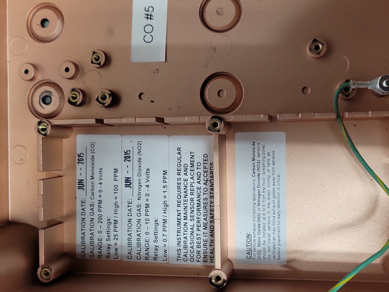 SCC Gas detector SCC-E-TCO-No2B, READ _