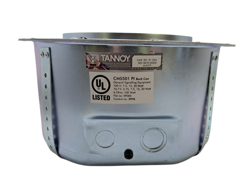Tannoy CMS501 PI Back Can/Mount For Ceiling Speaker Q