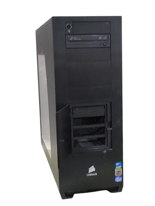 Corsair computer Full Tower ATX Case  with 750W PSU, Glass side cover _