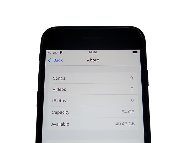 Apple iPhone SE 2 - 64GB - Space Gray [A2275] (