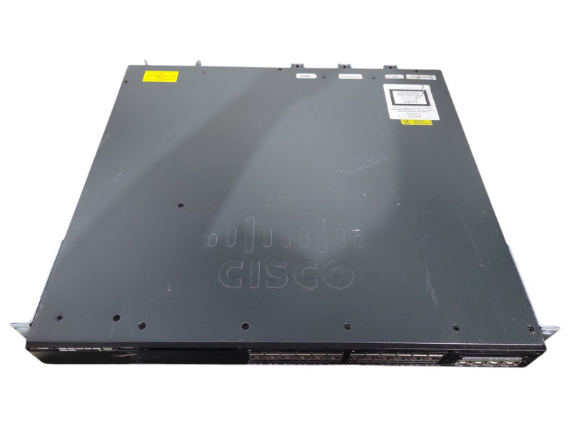 Cisco WS-C3650-24PS-L, 24 Port PoE+ Gigabit Switch + 1x PSU & 4X1G !