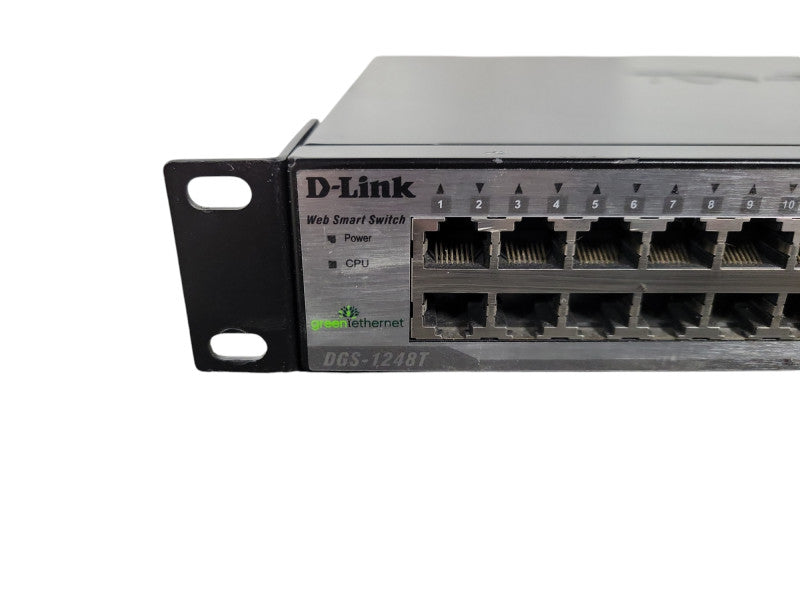 D-Link Web Smart DGS-1248T 48 Port Gigabit Managed Switch Desktop !