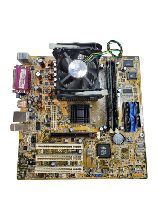 Intel Pentium 4 3.20E w/ HT ASUS P4S800-MX 1GB DDR + I/O Plate  %