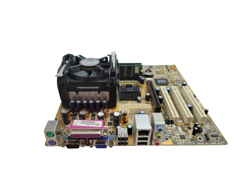 Intel Pentium 4 3.20E w/ HT ASUS P4S800-MX 1GB DDR + I/O Plate  %