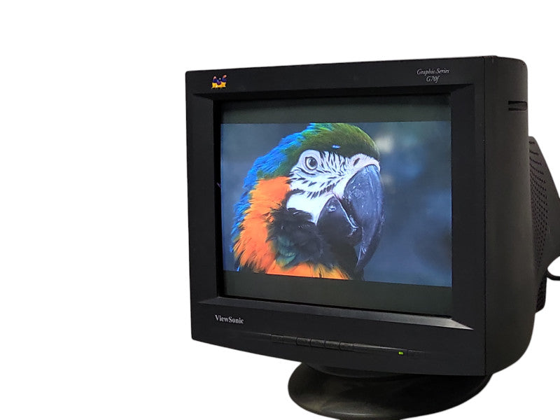 ViewSonic G70f 17" CRT Monitor with stand _