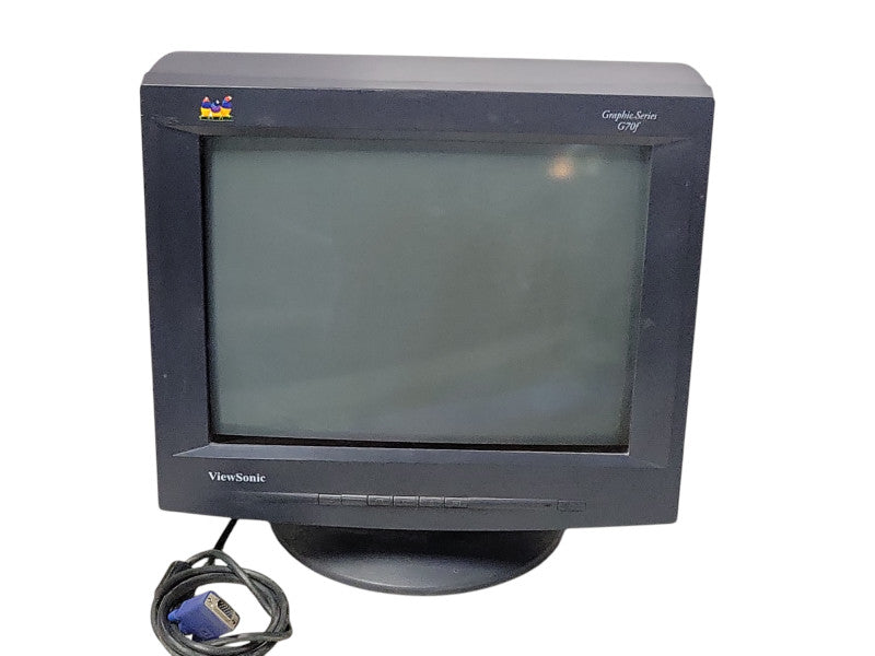 ViewSonic G70f 17" CRT Monitor with stand _
