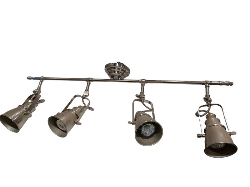 Stainless Steel 4-Post Directional Decrotive Row Light  =