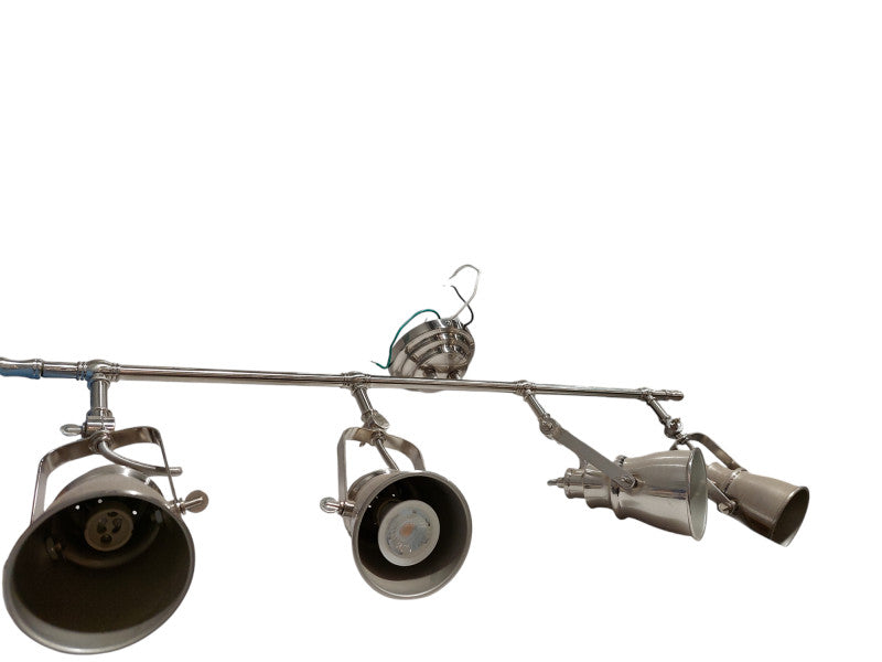 Stainless Steel 4-Post Directional Decrotive Row Light  =